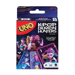JEU DE CARTES UNO LES GUERRIÈRES DE LA K-POP (KPOP DEMON HUNTERS)